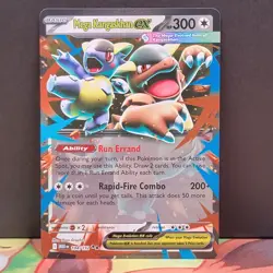 Mega Kangaskhan ex 104/132 Mega Evolution Double Rare Pokemon - Image 1