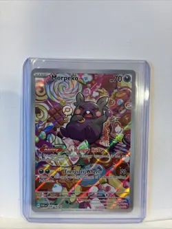 Pokemon Morpeko 206/182 SV04: Paradox Rift Illustration Rare Holo - Image 2