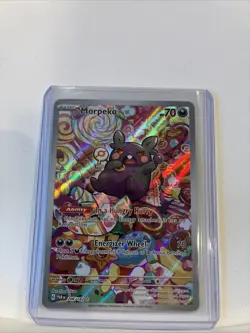 Pokemon Morpeko 206/182 SV04: Paradox Rift Illustration Rare Holo - Image 3