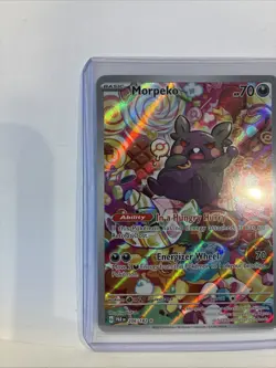 Pokemon Morpeko 206/182 SV04: Paradox Rift Illustration Rare Holo - Image 4