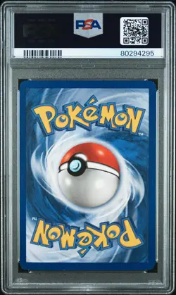 1999 POKEMON FOSSIL 1ST ED #18 DITTO PSA 9 - Image 2