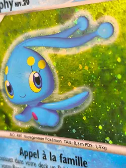Carte Pokemon Manaphy 9/130 Holographique Diamant et Perle Bloc DP FR - Image 4
