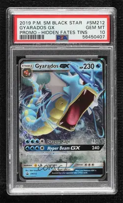 Gyarados GX Pokemon Sun & Moon Black Star Promo PSA 10 GEM MT - Image 1