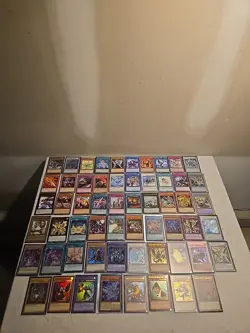 Yugioh Lot 58 Cards Collection All Various Rares/Foil Various Conditions - Image 1