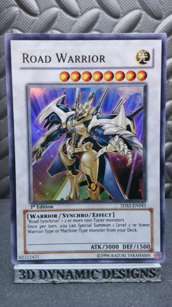| Yugioh Road Warrior 5DS2-EN041 1st Ultra Rare 5Ds Starter Deck 2009 PL 🔥 | - Image 1