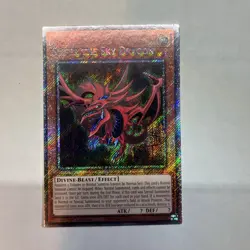 misprint misaligned Slifer The Sky Dragon yugioh ra04 en117 - Image 1