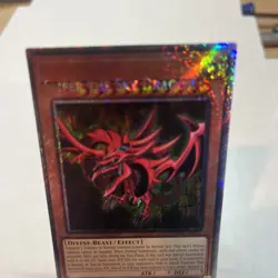 misprint misaligned Slifer The Sky Dragon yugioh ra04 en117 - Image 4