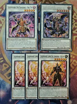 Yugioh! Six Samurai Synchro Deck Core Legendary Lord Kizan - Shi En Kizaru Zanji - Image 2