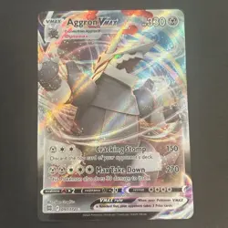 Aggron VMAX 097/172 Swsh09: Brilliant Stars Holo 2022 Pokemon Card - Image 1