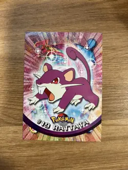 Rattata - #19 - Topps - Series 1 - Pokemon Card - Near Mint - Image 1
