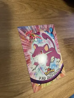 Rattata - #19 - Topps - Series 1 - Pokemon Card - Near Mint - Image 3