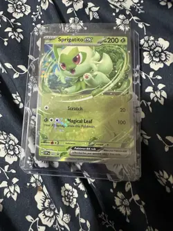 Sprigatito Ex SVP 087, Pawmot Ex 073/197, Maushold Ex 155/182 Promo Cards Sealed - Image 1