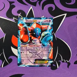 Pokemon Card Deoxys EX BW82 Black Star Promo Ultra Rare Holo Card - Image 2