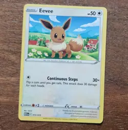 Eevee 2025 McDonald’s Happy Meal Pokemon Promo Card M24 013/015 - Image 1