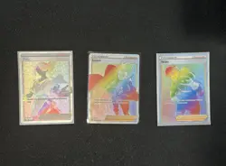 Pokemon TCG Lot of 3 Secret Trainer Card Silver Tempest and Lost Origin NM - Image 1