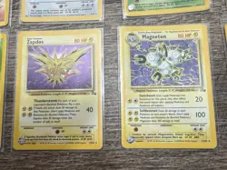 Lot of 12 Vintage Wotc Holos Pokemon Cards Jungle Fossil Base Set Base Set - Image 3