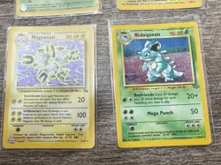 Lot of 12 Vintage Wotc Holos Pokemon Cards Jungle Fossil Base Set Base Set - Image 4