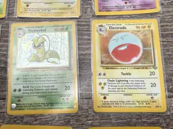 Lot of 12 Vintage Wotc Holos Pokemon Cards Jungle Fossil Base Set Base Set - Image 5