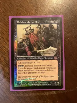 Balthor the Defiled Judgment Foil - Image 3