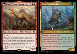 MTG Etali, Primal Conqueror // Etali, Primal Sickness NM-Mint March of the Machi - Image 1