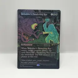 Beholder's Paralyzing Ray - Oubliette #1794 FOIL MTG Secret Lair - Image 1