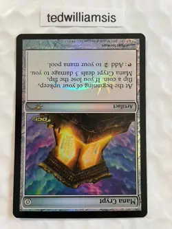 MtG Mana Crypt Judge Promos DCI Foil LP Lightly Played - Image 4