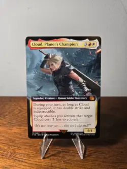 Cloud, Planet's Champion (Extended Art) MTG Final Fantasy Regular - Image 1