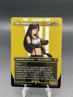 Tifa, Martial Artist (Borderless) Commander: Final Fantasy Regular MTG 0206 - Image 1