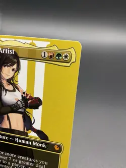Tifa, Martial Artist (Borderless) Commander: Final Fantasy Regular MTG 0206 - Image 2