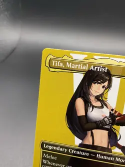 Tifa, Martial Artist (Borderless) Commander: Final Fantasy Regular MTG 0206 - Image 3