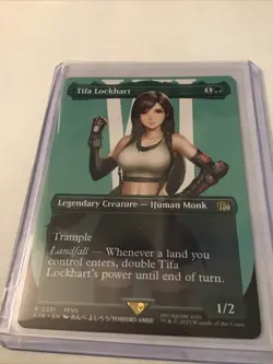 Tifa Lockhart (Borderless) MTG Final Fantasy R 391 - Magic the Gathering - Image 1