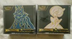 Pokemon TCG Mega Evolution Pokemon Center ETBs - Lucario & Gardevoir Pair - Image 1