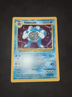 1999 Pokemon Unlimited Dutch Base Set Holo Near Mint Poliwrath - Image 1