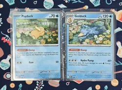 Swirl Pokemon Psyduck & Golduck Promos Mega Evolution 007/008 - Image 1