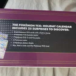 Pokemon TCG 2025 Holiday Calendar Box Sealed New - Image 3