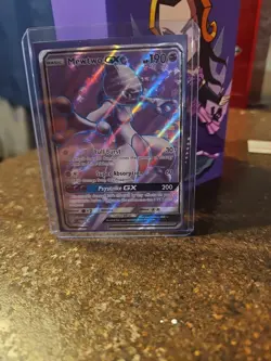 Mewtwo GX 72/73 Shining Legends Full Art Holo Pokemon TCG - NM/M - Image 1