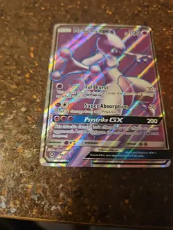 Mewtwo GX 72/73 Shining Legends Full Art Holo Pokemon TCG - NM/M - Image 3