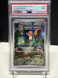 Pokemon TCG Obsidian Flames Charmander #044 SVP en Black Star Promo - Image 1