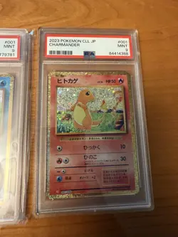 Pokemon PSA 9 SET Charmander Bulbasaur Squirtle Classic 001/032 CLL CLK CLF - Image 4