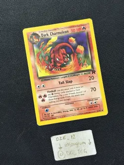 Pokemon WOTC PROMO - Dark Charmeleon - 32/82 - “ W “ Craft STAMP Promo - LP - Image 3