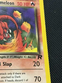 Pokemon WOTC PROMO - Dark Charmeleon - 32/82 - “ W “ Craft STAMP Promo - LP - Image 5