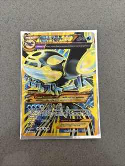 Primal Kyogre EX 96/98 Shiny Full Art Ancient Origins Pokemon TCG - Image 1