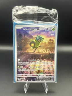 Pokemon TCG Teal Mask Ogrepon 123 Scarlet & Violet Promo SEALED - Image 1
