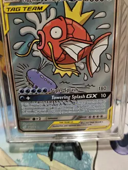 Pokemon Magikarp & Wailord GX Team Up Full Alt Art #161 ACE 10 Gem Mint - Image 3