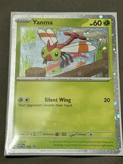 Yanma SVP 185 - Pokemon Scarlet & Violet Black Star Promo - Journey Together - Image 1