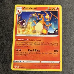 Pokemon Charizard - 025/185 - Vivid Voltage - Non-Holo - NM - Image 1