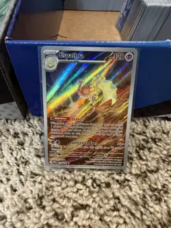 Pokemon TCG Espathra 197/182 SV04: Paradox Rift Holo Illustration Rare, NM - Image 1