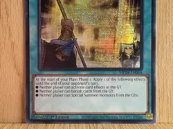 Yugioh Gravekeeper’s Inscription PHHY-EN000 Secret Rare 1st Ed NM - Image 3