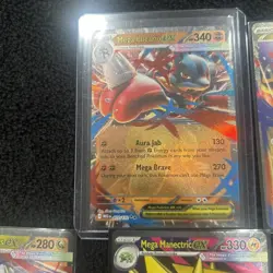 Pokemon Mega Evolution Lot Of 6 Cards - Image 2