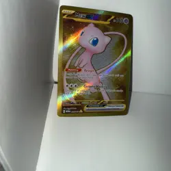 Mew ex - 205/165 - Pokemon 151 Secret Rare Metal Card NM - Image 2